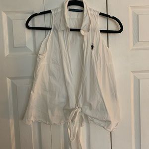 Ralph Lauren cotton tank wrap